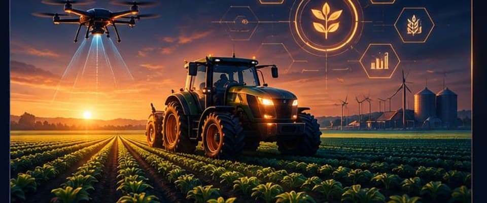 Agriculture industry visual